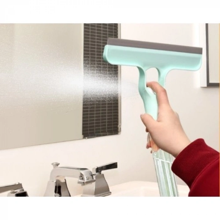 Mey İthalat® 4 in 1 Spreyli Çek Çekli Camsil ve Fırça Aparatı