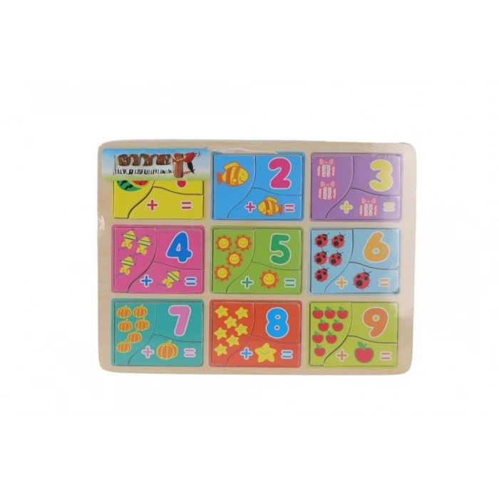 Mey İthalat® 4215 TAHTA BULTAK BULMACA PUZZLE 27 PRÇ