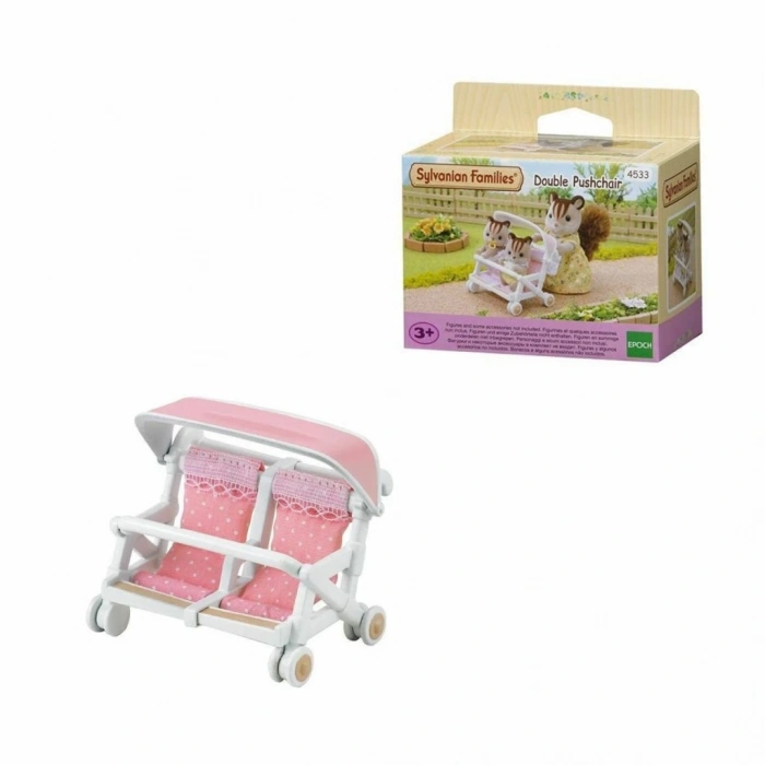 Mey İthalat® 4533 Sylvanian Families İkili Puset +3 yaş
