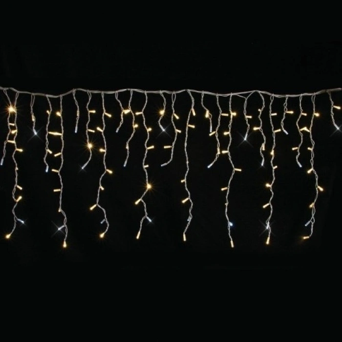 Mey İthalat® 4m 120 Led 20 Saçaklı 50*60*70cm Çakarlı