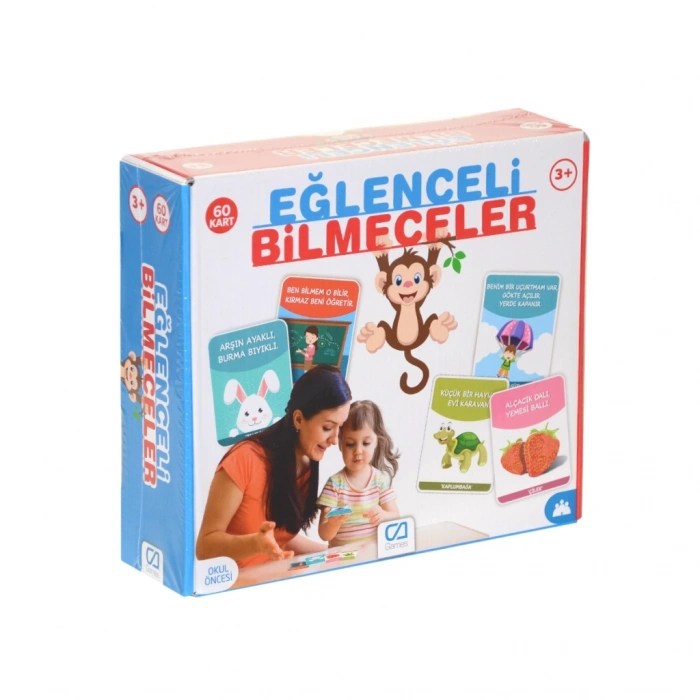 Mey İthalat® 5103 CA Games, Eğlenceli Bilmeceler / +3 yaş