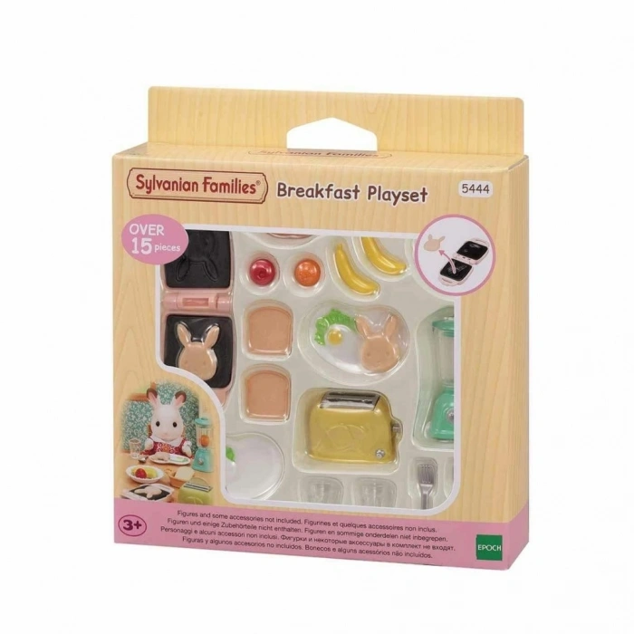 Mey İthalat® 5444 Sylvanian Families Kahvaltı Seti +3 yaş figür dahil değil