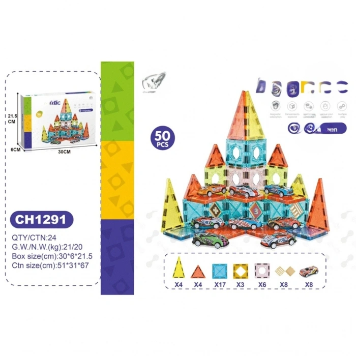 Mey İthalat® 5.5CM Blok 50 Parça