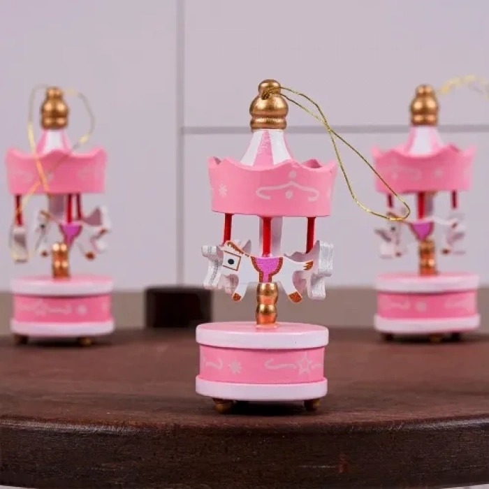 Mey İthalat® 6lı Ufak Atlı Karınca Açık Pembe