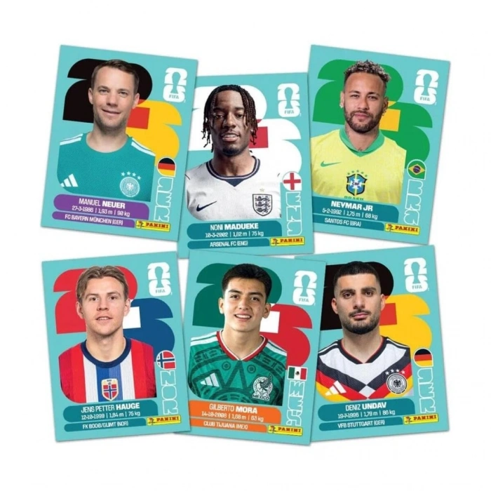 Mey İthalat® 8040 FİFA WORLD CUP 2026 UPDATE SET STİCKER CALLECTİON