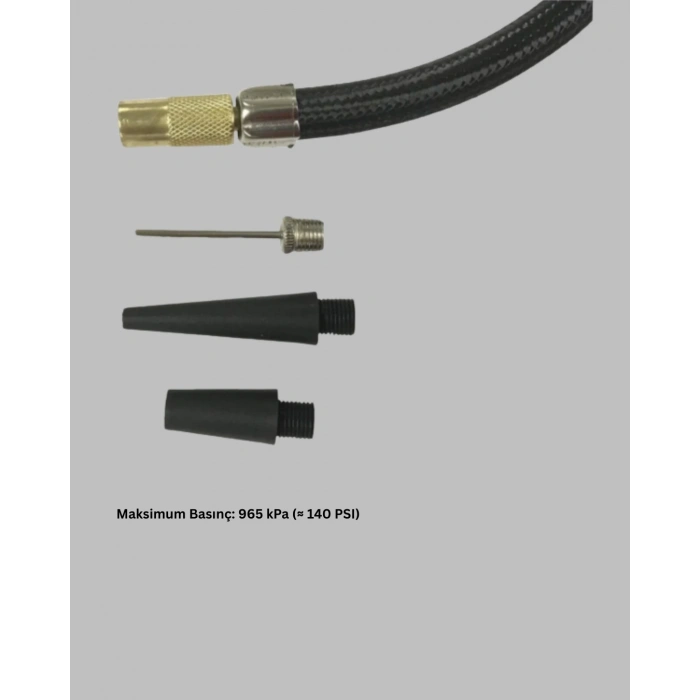 Mey İthalat® Ağır Hizmet Tipi Oto Kompresör 140 PSI Manometreli