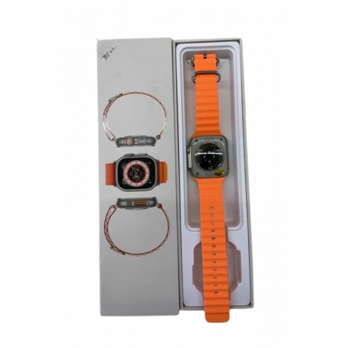 Mey İthalat® Akıllı Saat Android ve İOS Uyumlu 49 MM NFC Özelliği GPS Takibi