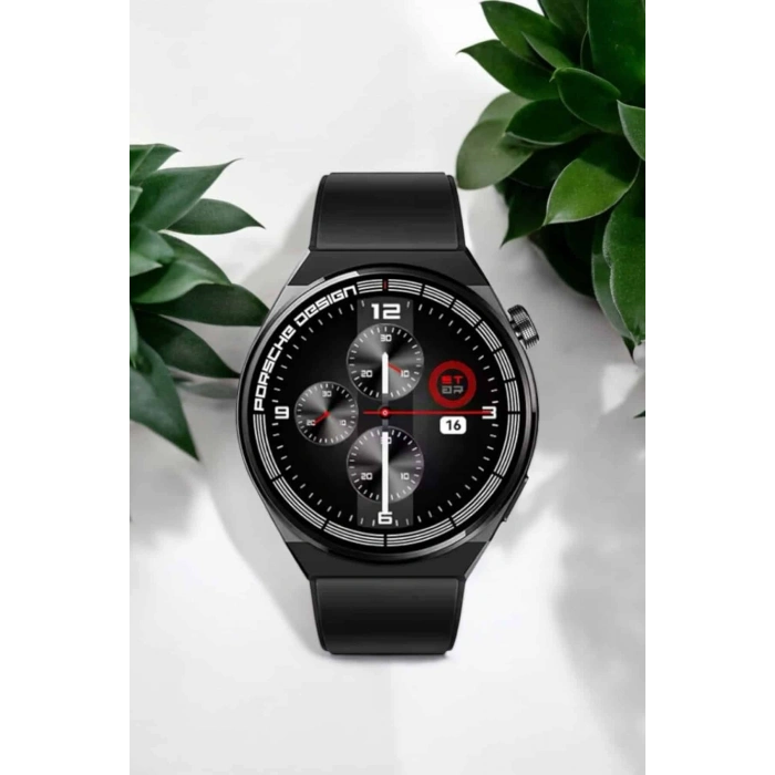 Mey İthalat® Akıllı Saat Bluetooth Bağlantılı Amoled Ekran Uyku ve Sağlık Takibi