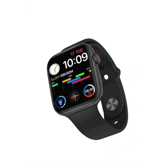 Mey İthalat® Akıllı Saat Sesli Görüşme Bluetooth Bağlantılı Kablosuz Şarj Özelliği Yeni Nesil