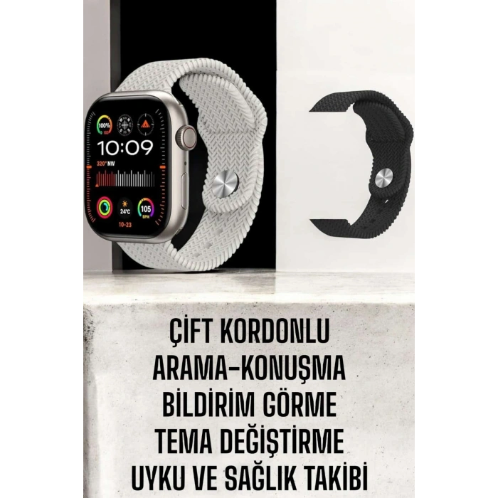 Mey İthalat® Akıllı Saat Yeni Nesil GPS Özelliği NFC Ve Uyku Takibi
