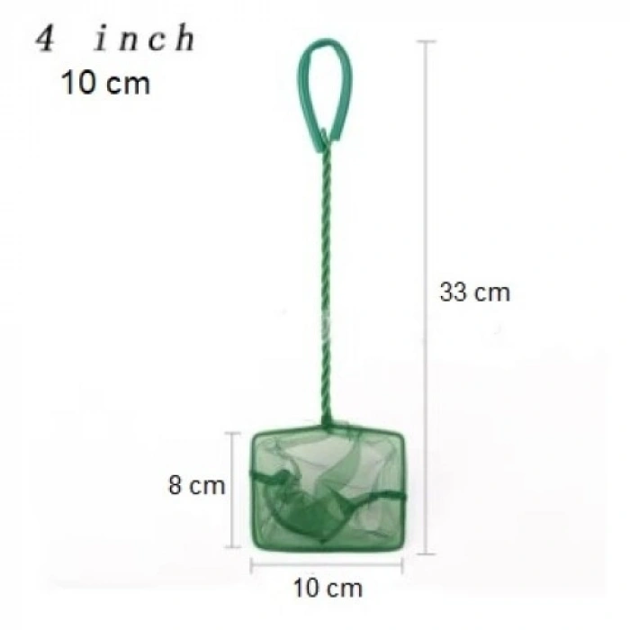 Mey İthalat® Akvaryum Balık Yakalama Kepçesi 4 inç 10 cm