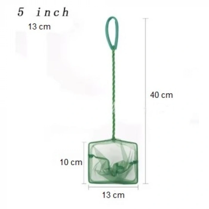 Mey İthalat® Akvaryum Balık Yakalama Kepçesi 5 inç 13 cm