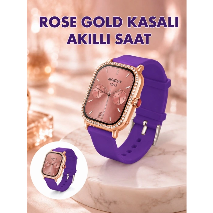Mey İthalat® Alarm Takvim ve Hesap Makinesi Özellikli Akıllı Saat