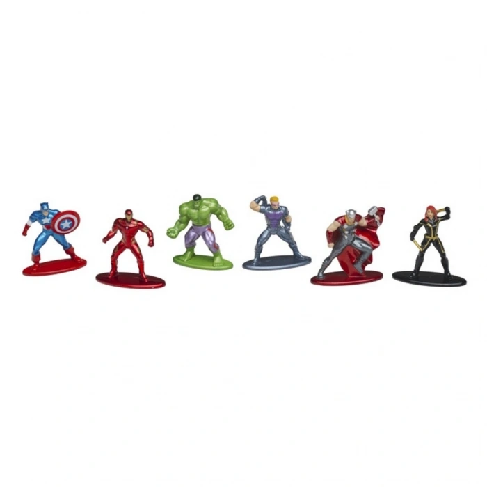 Mey İthalat® Avengers Nano 6lı Diorama Figür Paketi