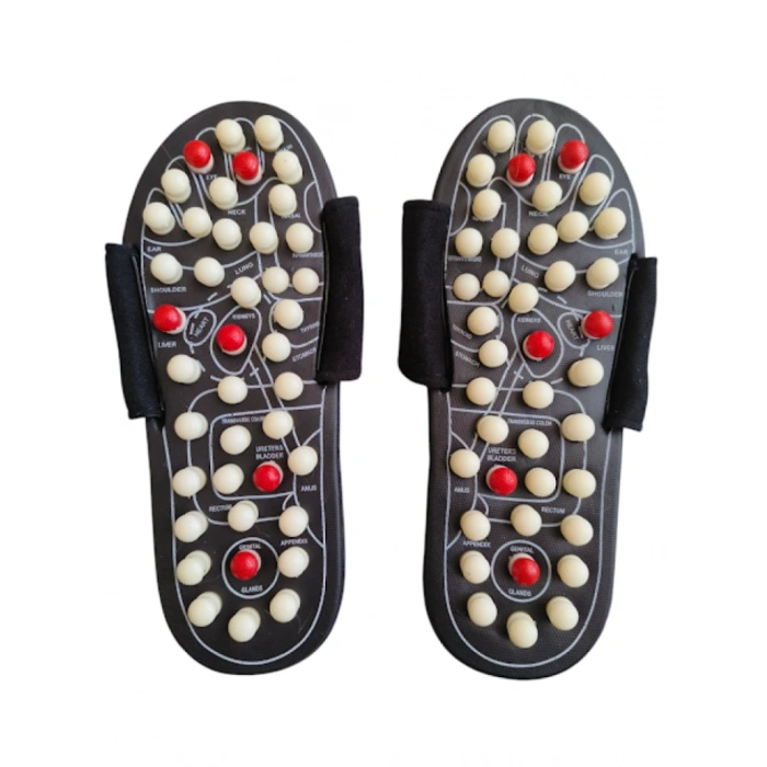 Mey İthalat® Ayak Masajı Akupunktur Terliği (42-43 Numara)