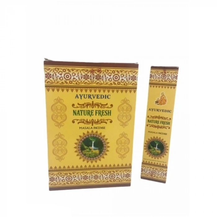 Mey İthalat® Ayurvedic Nature Fresh Aromalı Tütsü Nature Fresh