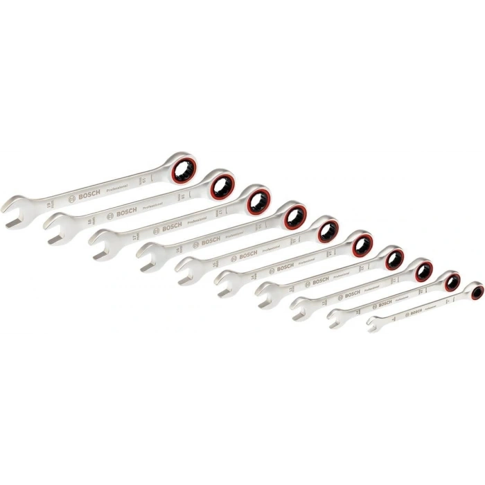 Mey İthalat® Bosch 10 Parça Kombine Anahtar Seti