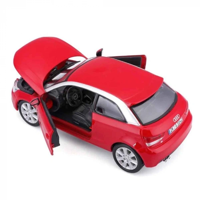 Mey İthalat® BRAGO- 1/24 AUDİ A1 KIRMIZI -SUN