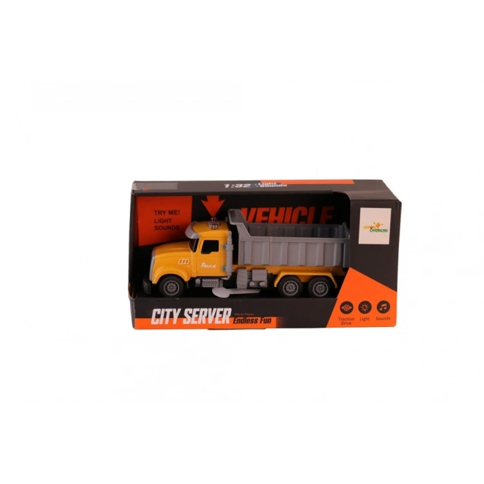 Mey İthalat® C-003A PİLLİ IŞIKLI KAMYON