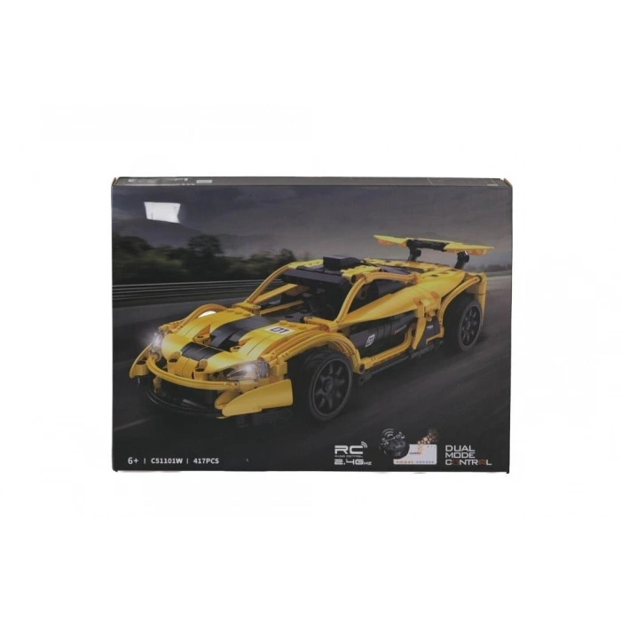 Mey İthalat® C51101W  RACİNG CAR 417 PARÇA BLOCK OYUNCAK