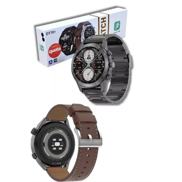 Mey İthalat® Çağrı Cevaplama Sesli Asistan Çoklu Dil Desteği 5.0 Bluetooth Akıllı Saat