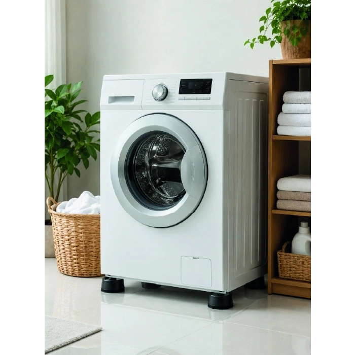 Mey İthalat® Çamaşır Makinesi İçin 4 Adet Kauçuk Ayak Pedi