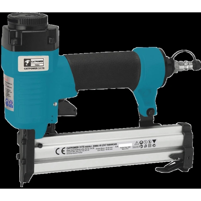 Mey İthalat® Cat Power 3170 Havalı Çivi ve Zımba Tabancası