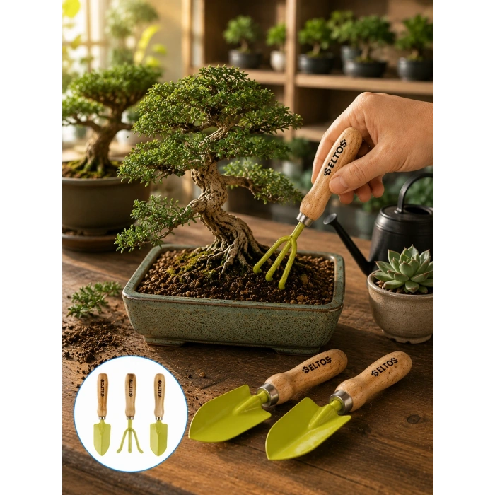 Mey İthalat® Çiçek Bakımı İçin Bahçe El Aletleri Seti