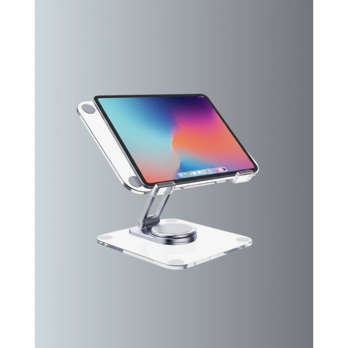 Mey İthalat® Çift Eksenli Ayarlanabilir Tablet Destek Standı Yeni Nesil