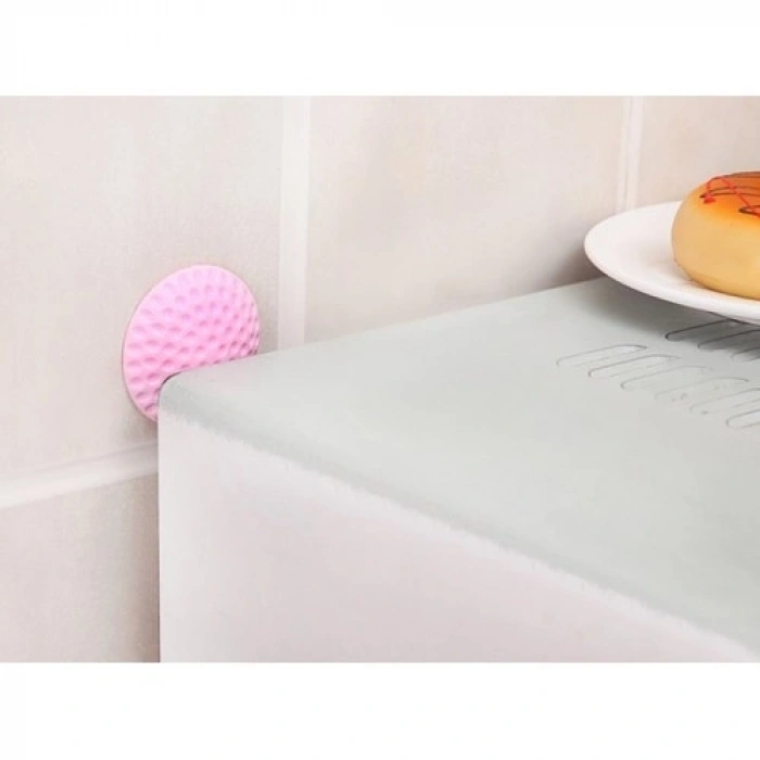 Mey İthalat® Çok Amaçlı Silikon Kapı Duvar Koruyucu Tampon 4lü Paket