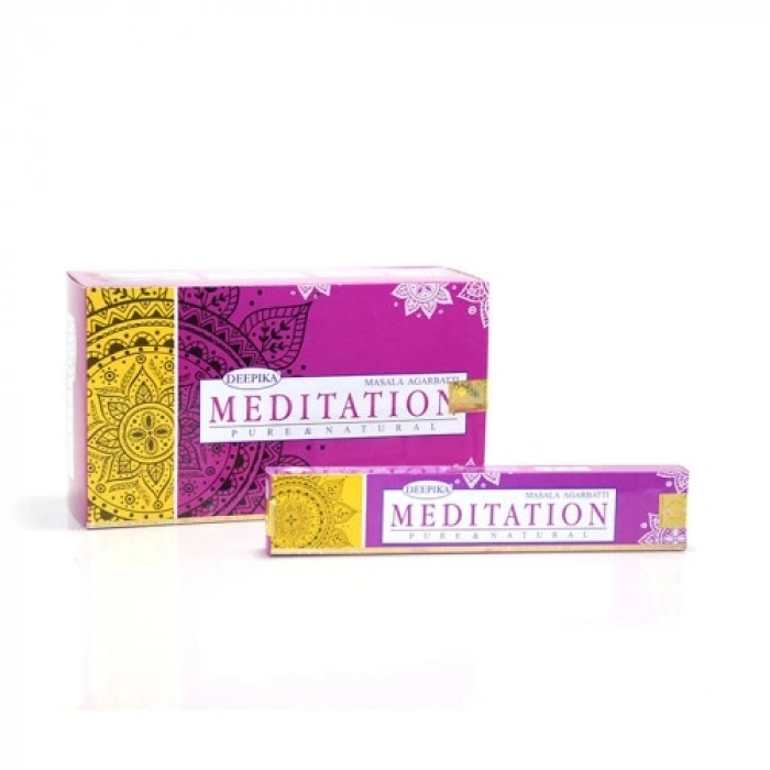 Mey İthalat® Deepıka Medıtatıon Aromalı Çubuk Tütsü 15 Gr