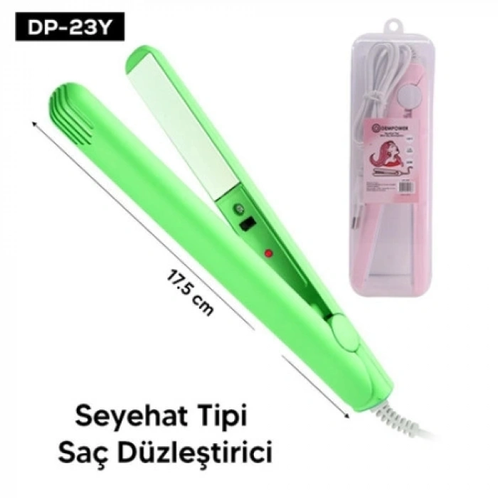 Mey İthalat® DEMPOWER SEYAHAT TİPİ SAÇ DÜZLEŞTİRİCİ