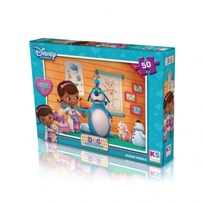 Mey İthalat® DOC709 Doc McStuffins 50 Parça Puzzle - Puzzle