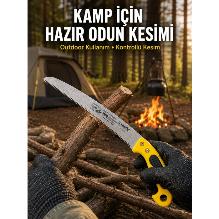 Mey İthalat® El Tipi Bahçe Bıçkısı Dayanıklı Çelik Kesim Testeresi