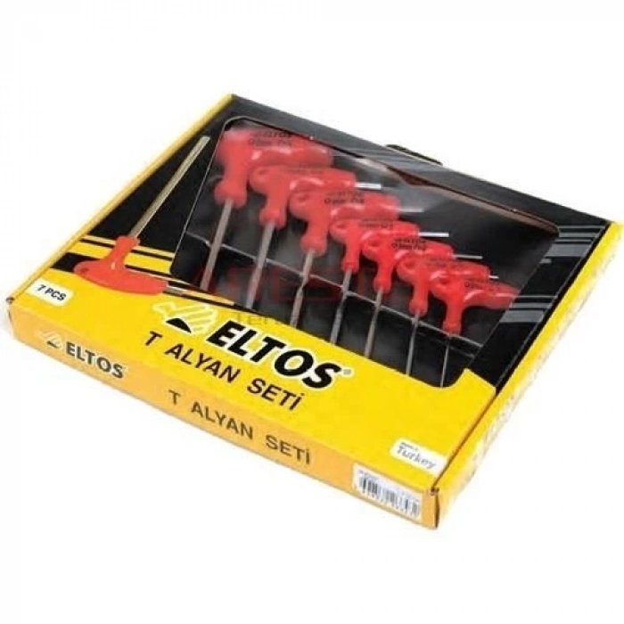 Mey İthalat® Eltos TAS 007 T Allen Seti 7 Parça