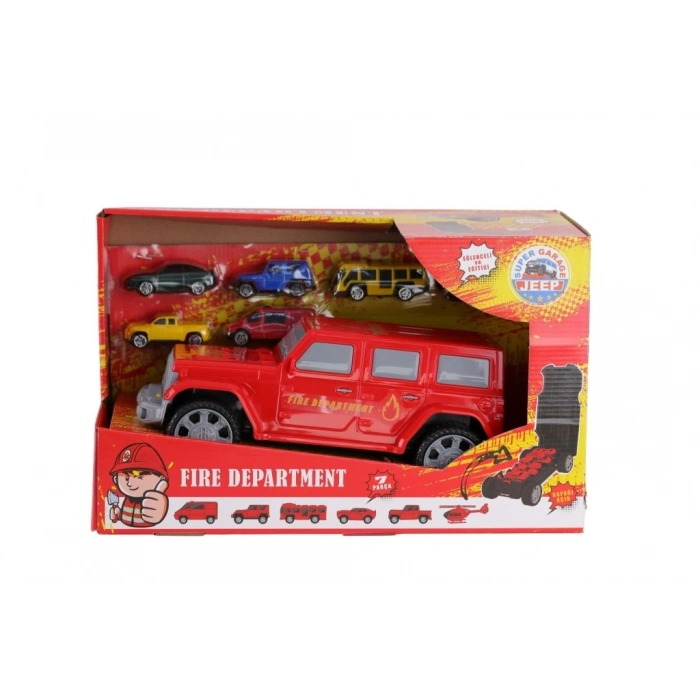 Mey İthalat® ER-210 SÜPER GARAGE JEEP İTFAİYE