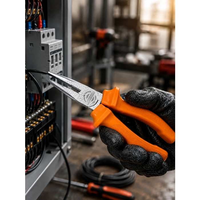 Mey İthalat® Ergonomik Saplı Profesyonel Kargaburun Dayanıklı Dövme Çelik Gövde