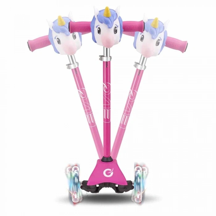 Mey İthalat® EVO SCOOTER 3TKR UNİCORN IŞIKLI PMB -SUN