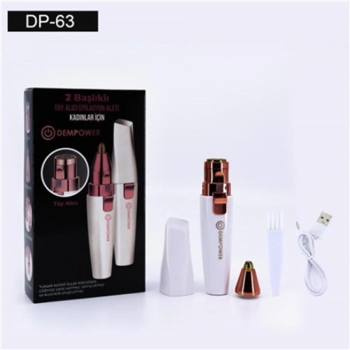 Mey İthalat® FLAWLES 2 BAŞLIKLI EPİLASYON CİHAZI