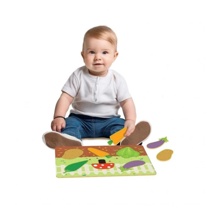 Mey İthalat® FP2793 TAK ÇIKAR PUZZLE MEYVE SEBZE