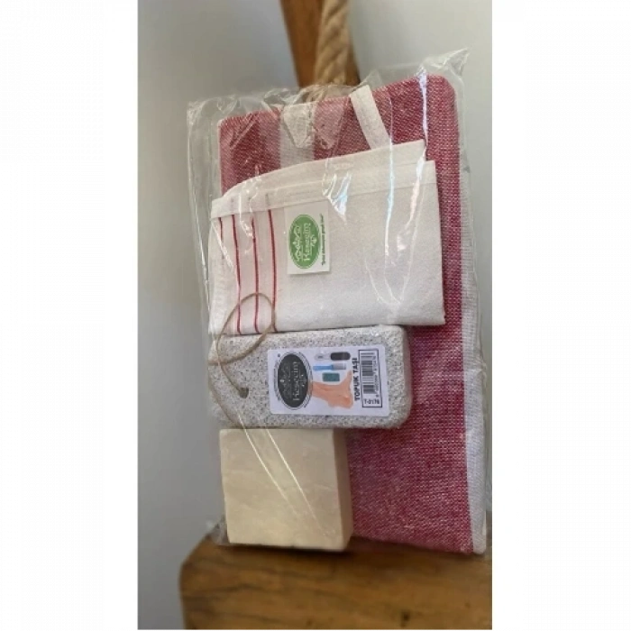 Mey İthalat® Gelin Damat Hamam Banyo 4Lü Set