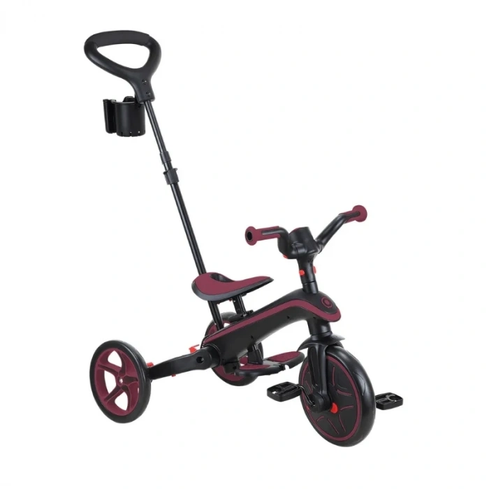 Mey İthalat® Globber Explorer 4in1 Katlanabilir Bisiklet Bordo