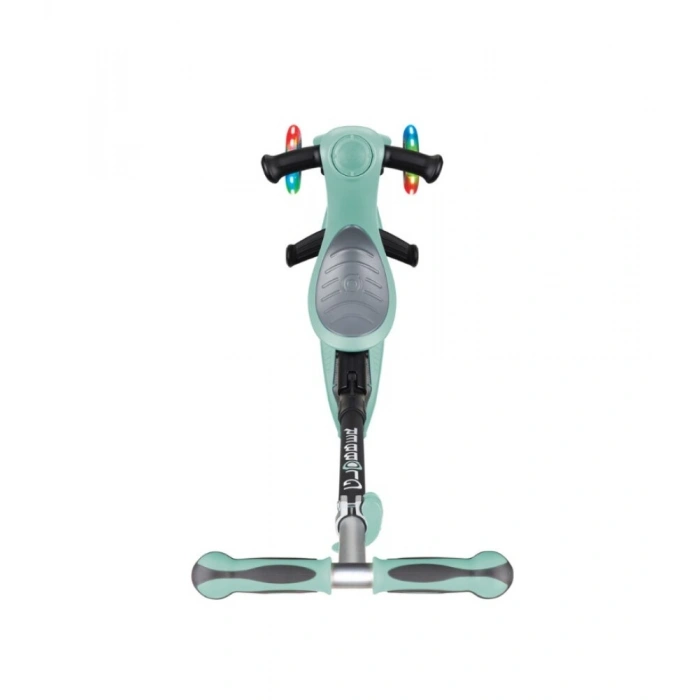 Mey İthalat® Globber Go Up Deluxe Scooter (Işıklı) Mint Yeşili