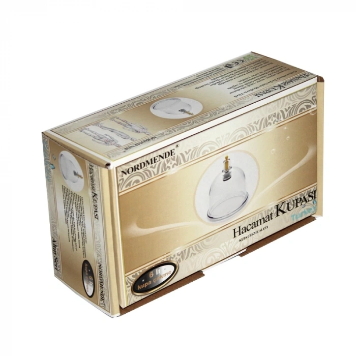 Mey İthalat®  Hacamat Masaj Kupası 6'lı Set | Vakumlu Kupa Masaj Seti | Silikon Başlıklı Manuel Pompalı Masaj Kupaları.