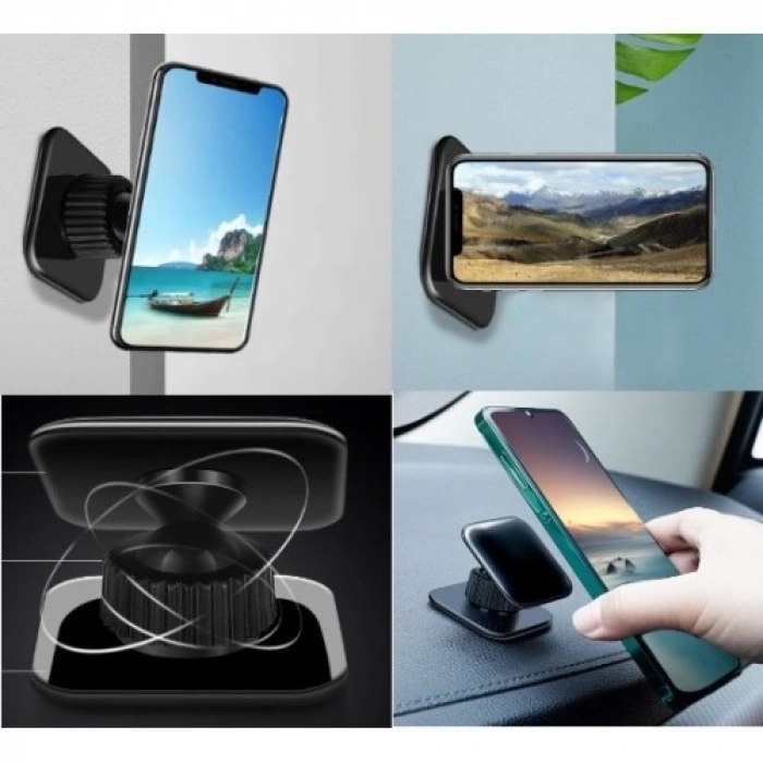 Mey İthalat® Jel Yapışkanlı Araba Telefon Tutucu