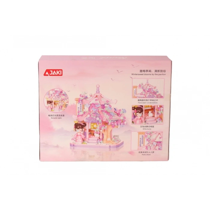 Mey İthalat® JK5102 JAKİ ÇİN EVİ 655 PARÇA BLOCK OYUNCAK