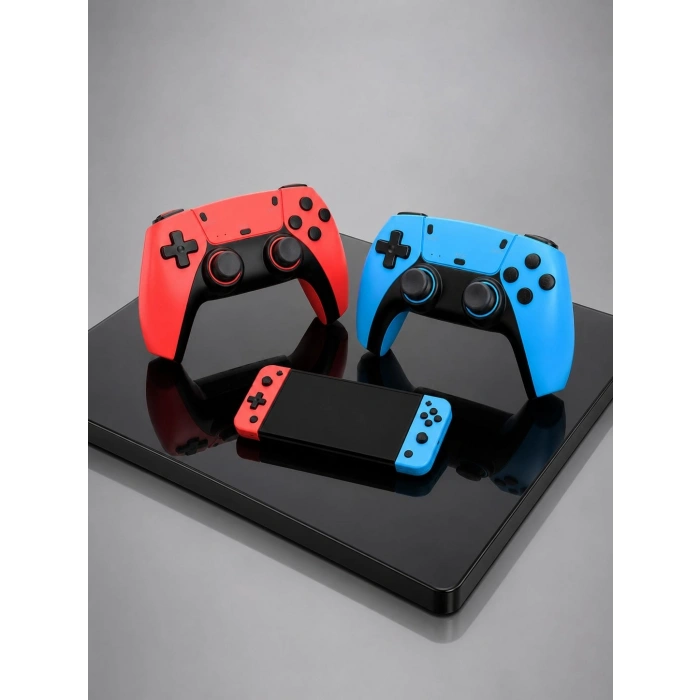 Mey İthalat® Kablosuz Retro Oyun Konsolu HDMI TV Bağlantılı Çift Gamepad Seti