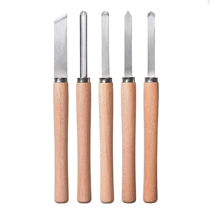 Mey İthalat® KWB 5 Parça Ahşap Torna Bıçak Seti
