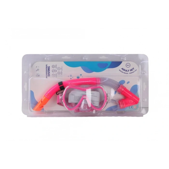 Mey İthalat® KZLD-AK301-121CS MASKE SNORKEL SET OZEL CAM 24
