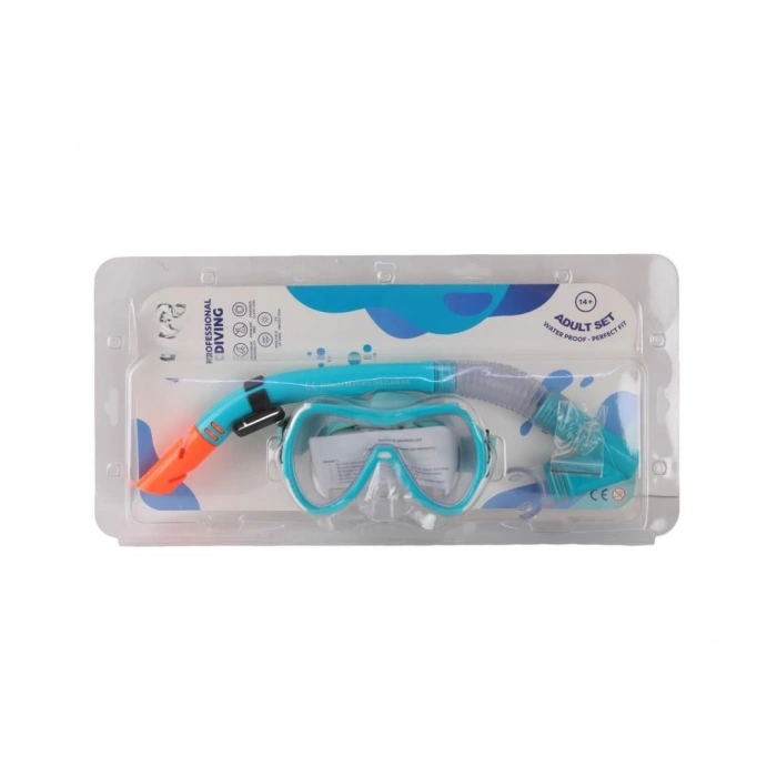 Mey İthalat® KZLD-AK301-121CS MASKE SNORKEL SET OZEL CAM 24